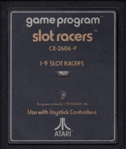 ATARI CX-2606-P slot racers cartridge