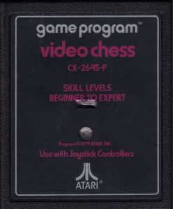 ATARI CX-2645-P video chess cartridge